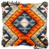 Tapis de coussin crochet de loquet, broderie, point de croix, broderie, à faire soi-même ► Photo 1/6