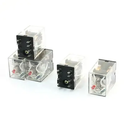 

5 шт. HH52P AC 110/120 в катушка DPDT 8 Pin электромагнитное реле питания