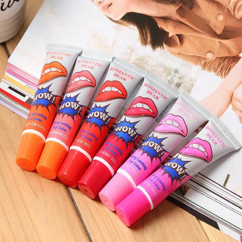 

2019 Pro Beauty Makeup Tattoo Magic Peel Off Mask Tint Long Lasting Waterproof Lip Gloss Maquillage
