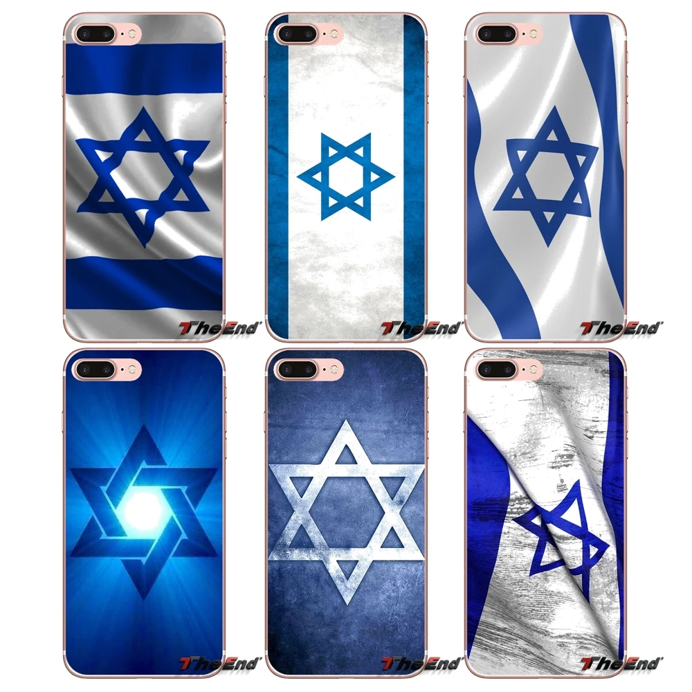 For Samsung Galaxy S3 S4 S5 MINI S6 S7 edge S8 Plus Note 2 3 4 5 Grand Core Prime israel flag Country banners Israeli Case | Мобильные