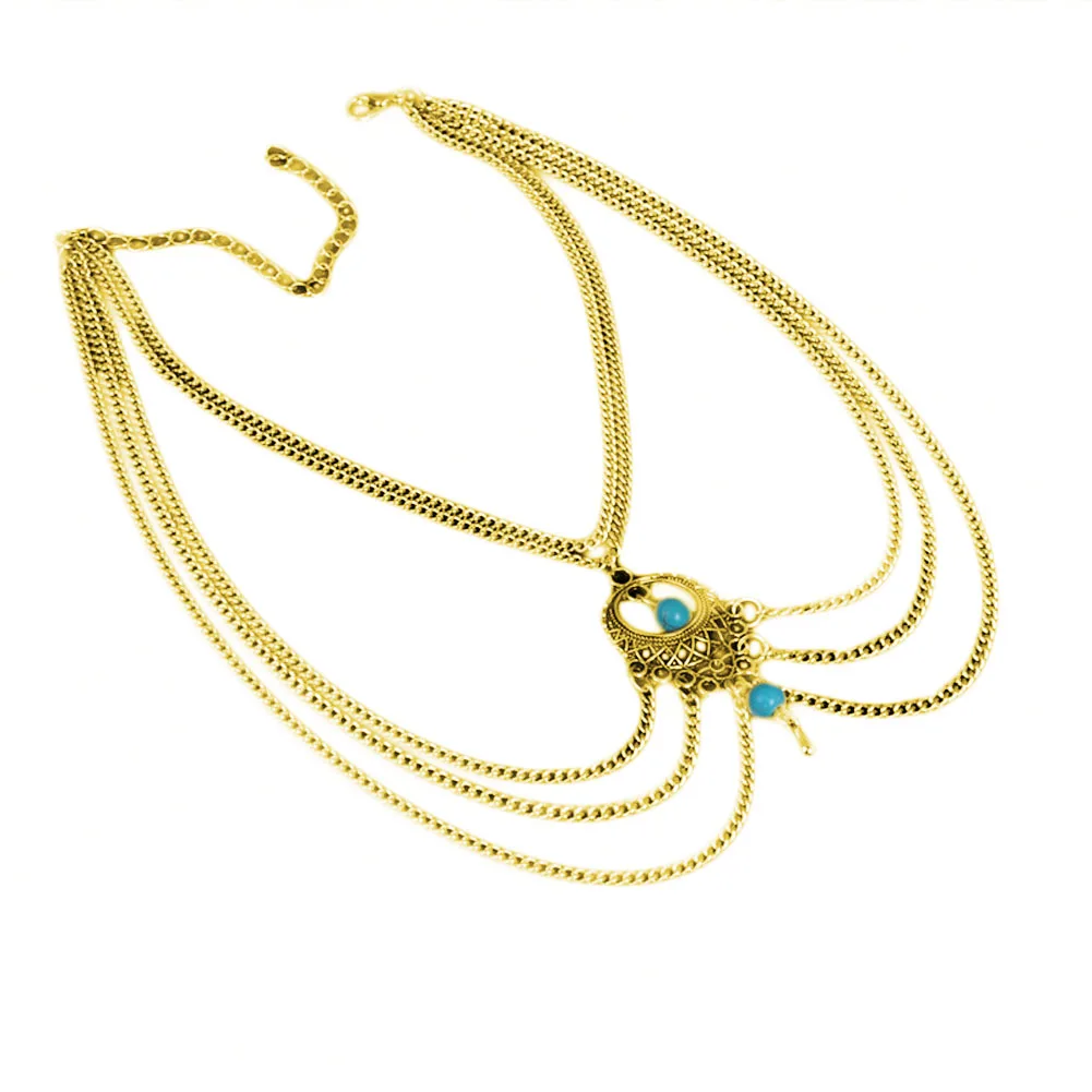 Girl Bijoux Women Summer Foot font b Jewelry b font Boho font b Gold b font