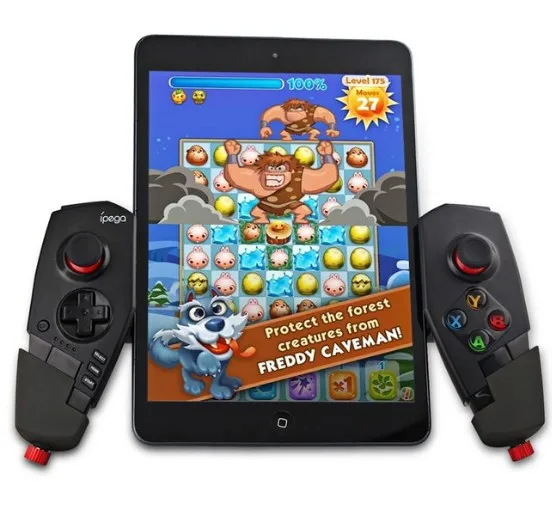 

IPEGA PG - 9055 Red Spider Wireless Bluetooth Gamepad Telescopic Game Controller Gaming Joystick For iPad IOS Phone Tablet PC