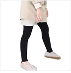 ARLONEET/осенне-зимняя одежда для девочек хлопковые Стрейчевые Нескользящие Леггинсы теплые полосатые колготки с бантом для девочек, брюки W1129