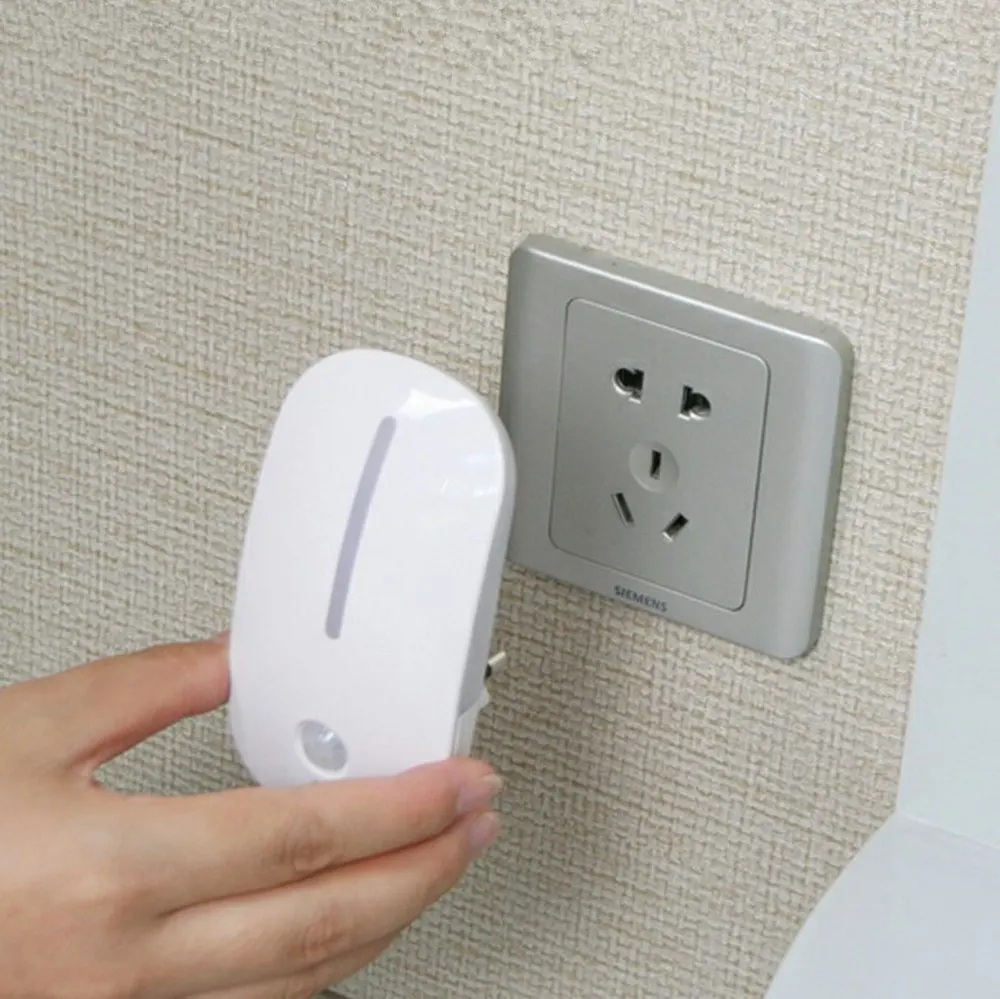 LED Night Light Body Motion Sensor Light PIR Motion Sensor Smart Home Night Lamp Energy-saving Auto - 4000165140912