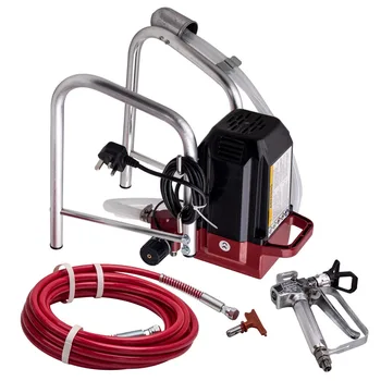 

7.5mhp COMMERCIAL ELECTRIC AIRLESS AIR INTERIOR WALL PAINT SPRAYER SPRAY GUN KIT 400w H780 230v, 50Hz