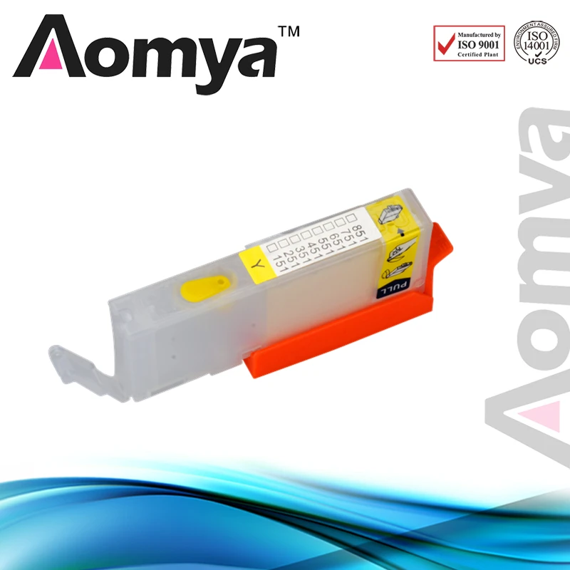 5PCS PGI 470 CLI 471 Empty Refillable Ink Cartridge For Canon PIXMA MG6840 MG5740 TS5040 printer