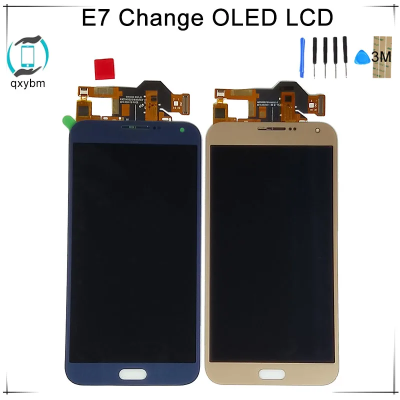 

Change OLED 5.5" For SAMSUNG For Galaxy E7 E700 E700F E700M E700H E7000 LCD Display Touch Screen Digitizer Assembly + tools