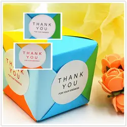 80 шт Новый "спасибо" мини-запечатыватель наклейки для упаковки подарков сувениры домашний хлебобулочных и подарочная упаковка
