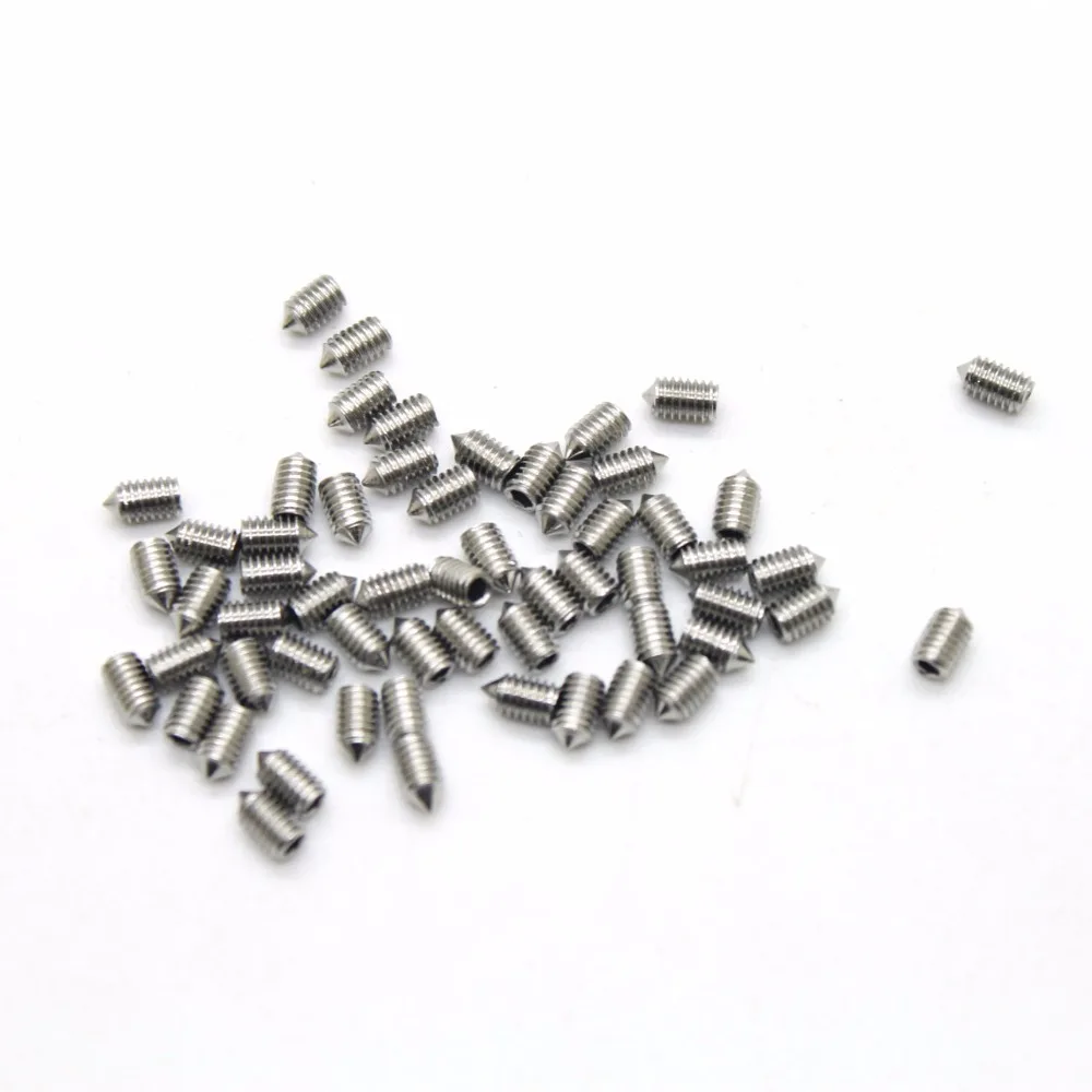 

100pcs/lot High Quality DIN914 Stainless Steel 304 M4*8 Hex Socket Head Set Screw Grub Screw CPC193
