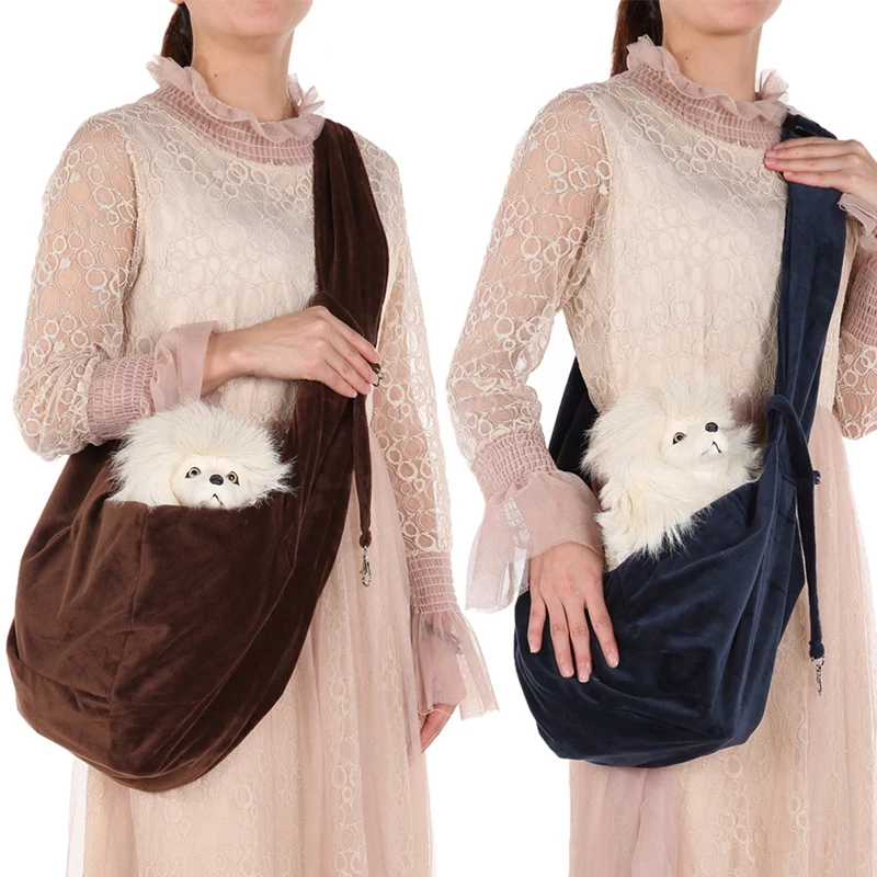 Двусторонняя перевязь для домашних животных сумка-переноска щенок маленькие собаки кошки сумка через плечо для путешествий Сумка-тоут удобная сумка на ремне