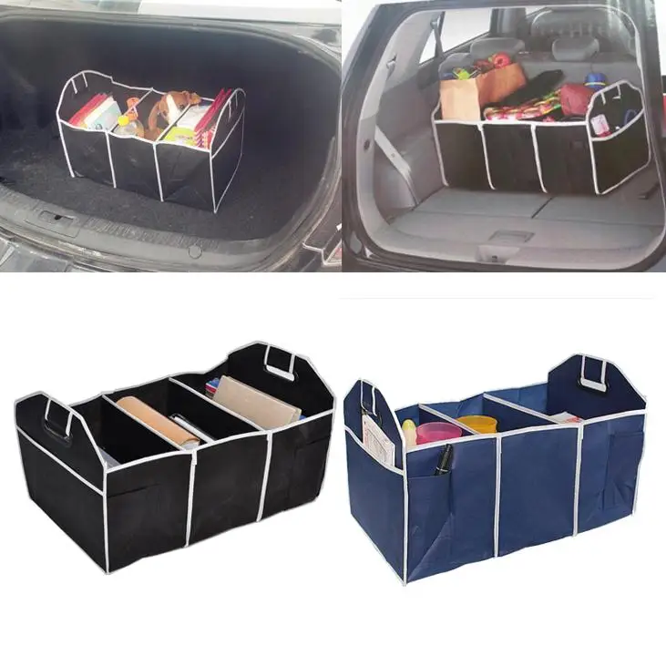Car Trunk Storage Bag Multifunction Rack Folding Nets Car Trunk Bag