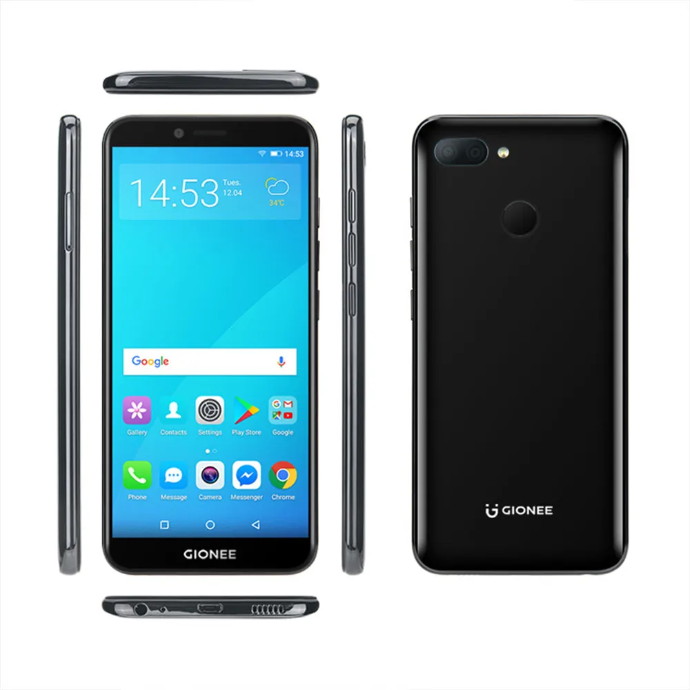 GIONEE S11 LITE смартфон с восьмиядерным процессором Snapdragon 430 ОЗУ 4 Гб ПЗУ 32 ГБ 13 МП + 2 5 7