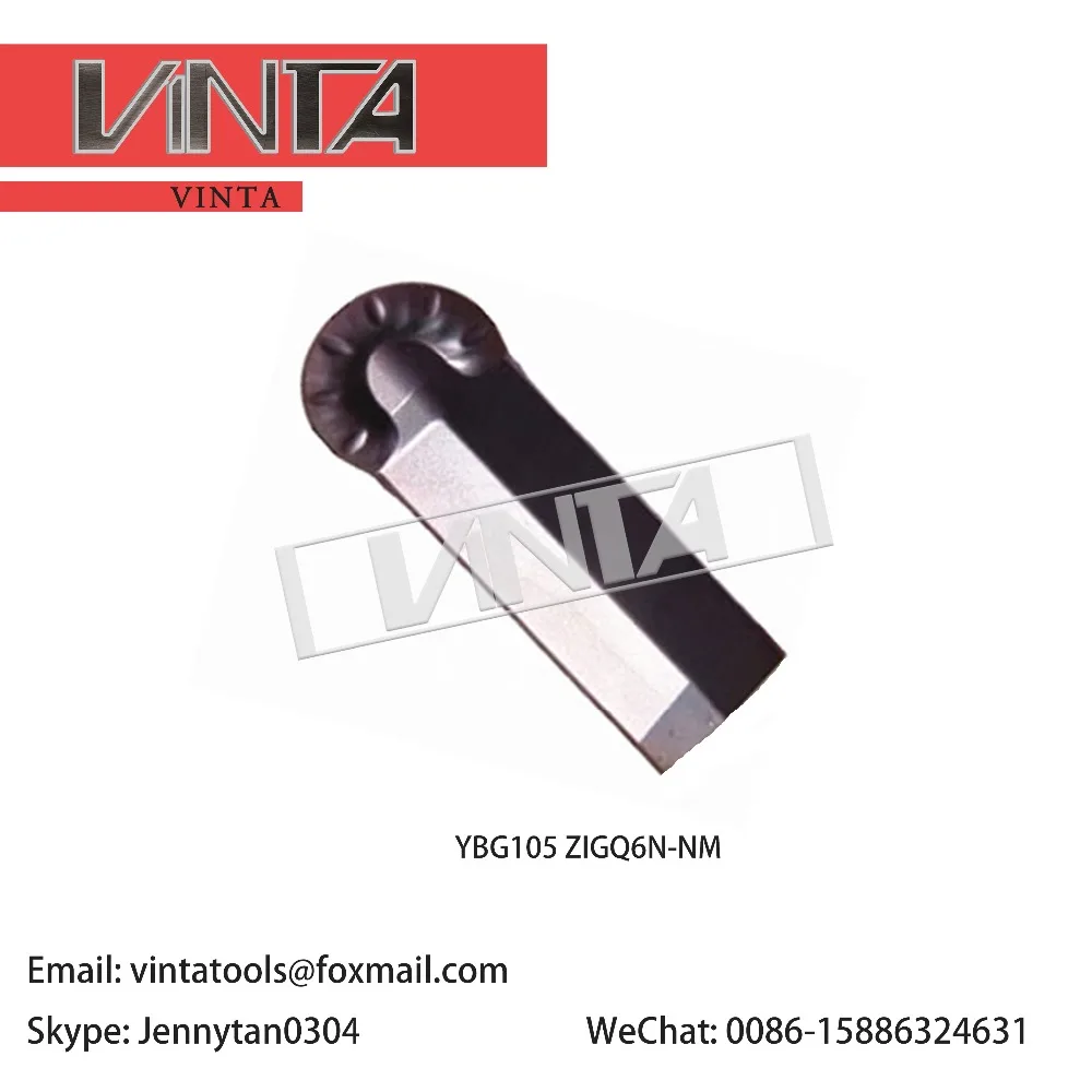 

High quality 10pcs/lots YBG105 ZIGQ6N-NM cnc carbide turning inserts