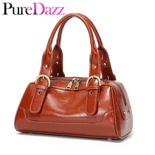 Женская сумка из натуральной кожи коровья кожа в стиле ретро женская сумка на плечо Классический дизайн настоящая кожаная женская сумка большая ручка ремень сумка
