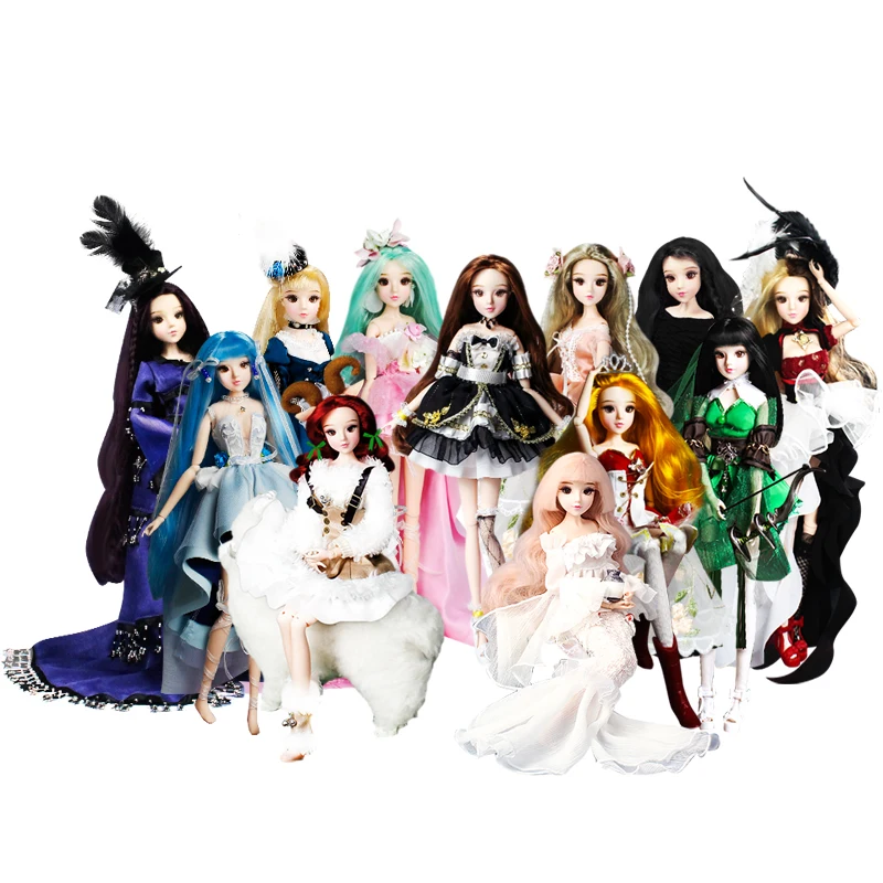 Коллекционная Модная Кукла для девочек 12 дюймов созвездий BJD куклы с гибким телом