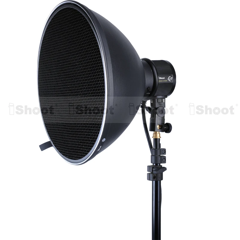 

14"/36CM Studio Flash Radar Reflector Sofbox Beauty Dish + White Diffuser + Honeycomb Grid for COMET MONOLIGHT Strobe -HOT ITEM