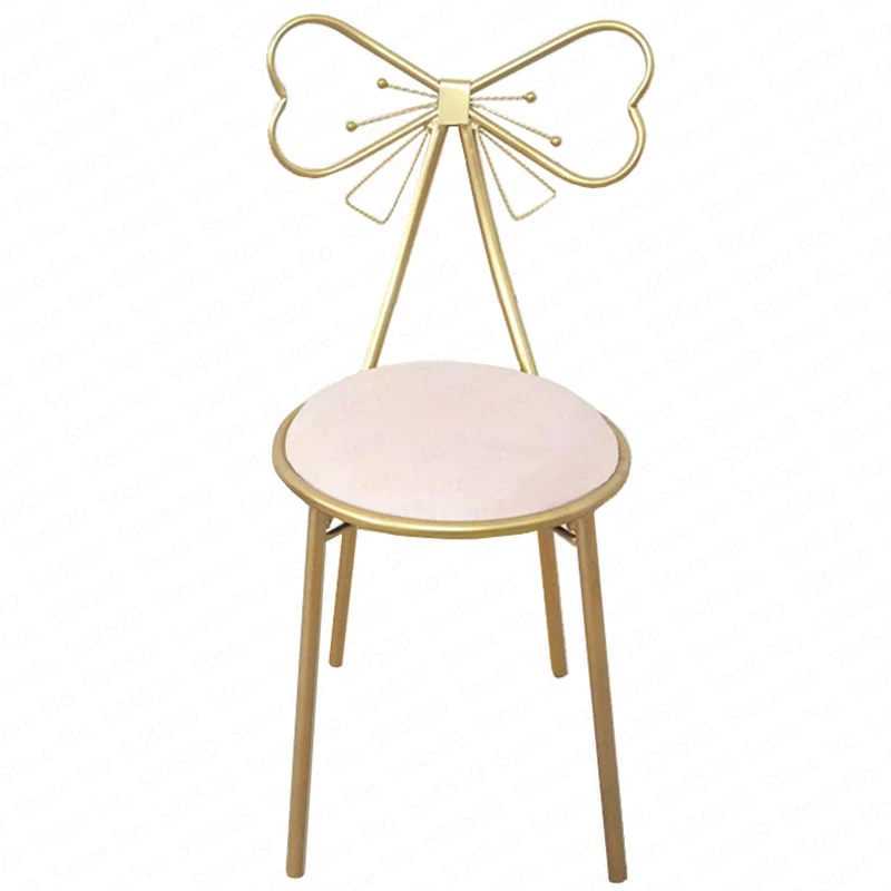 N2B современный минималистичный стул для столовой принцесса девушка сердце туалетный столик стул Скандинавская задняя сетка красный стул для макияжа Европейский стул