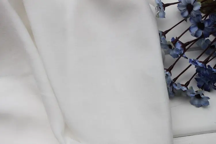 Скидка белая вискоза Ткань хлопковая ткань шелк искусственный юбка из хлопчатобумажной ткани 6" в ширину продается по двору