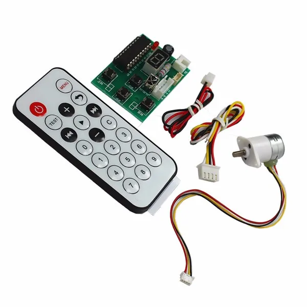 

DC 5.0V 15BY Stepper Reducer Gear Motor With Motor Driver