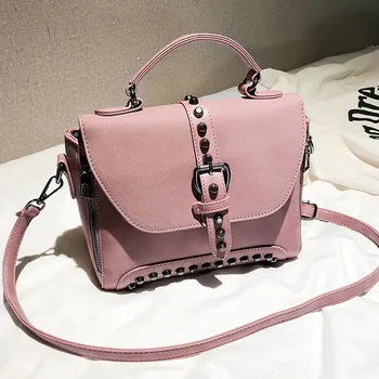 

Women Crossbody Bag Classic Lady Frosted PU Leather Shoulder Bags Tote Bag Best Sale-WT