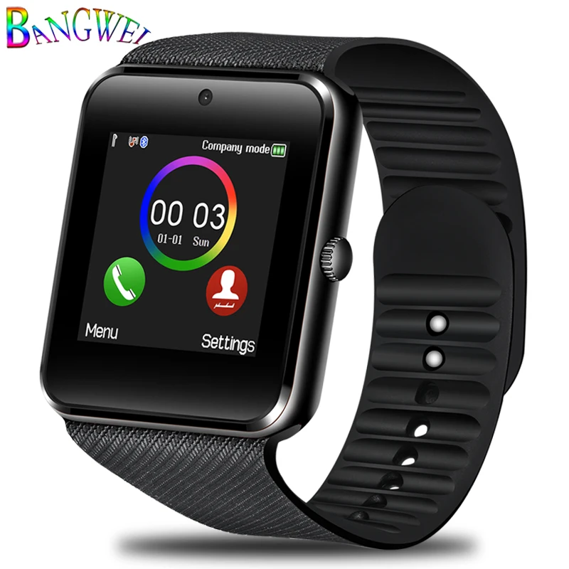 

BANGWEI Brand Smart Watches Mens Fitness Sport Smart watch Support SIM TF Card Bluetooth information reminder electronic clock