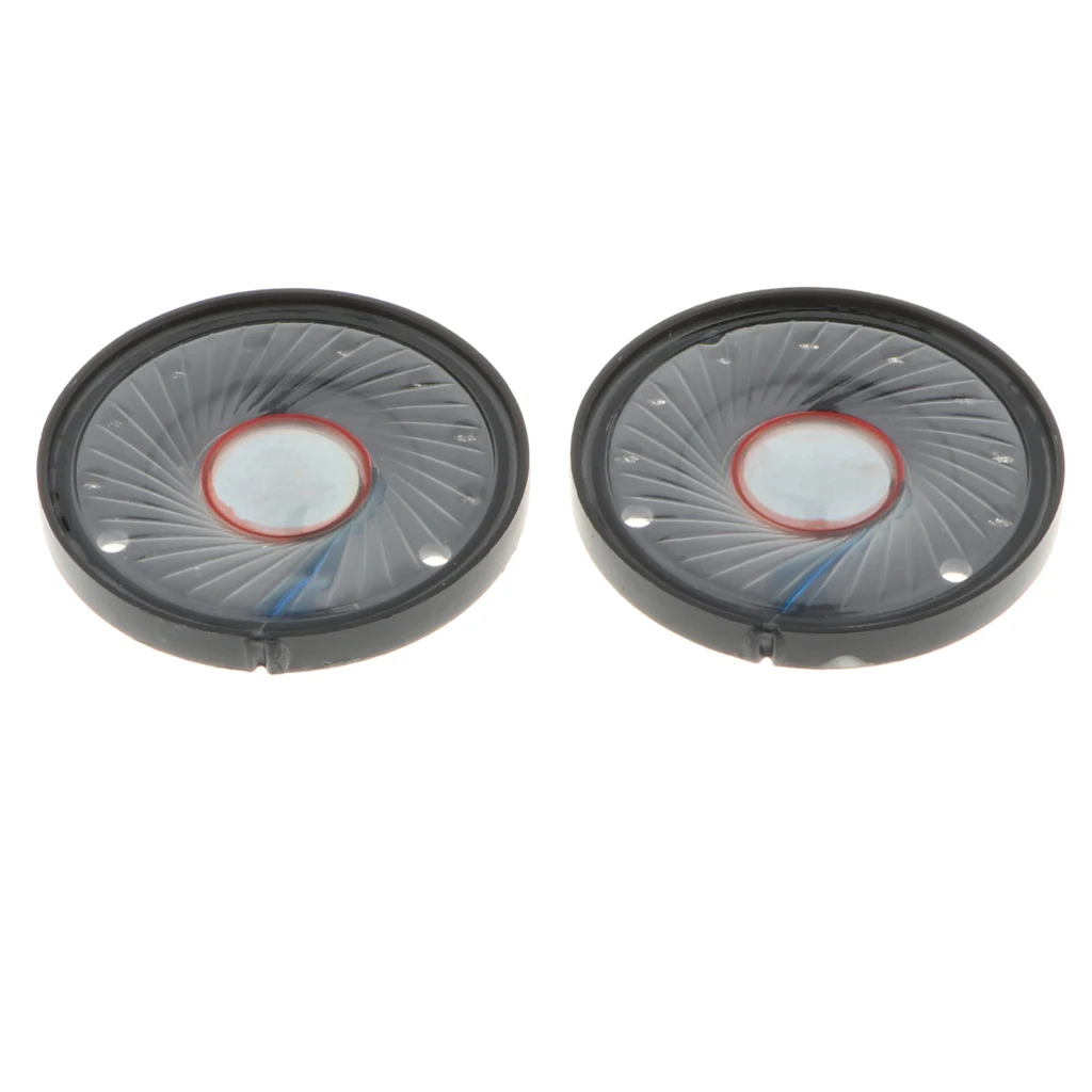 

2 Pieces Speakers Headphone Replacement Audio Driver For Earphone 40mm