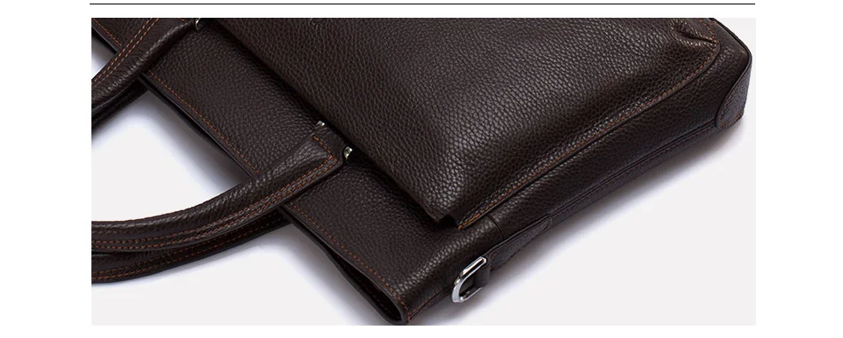 J. Quin мужской кожаный портфель Handag для ноутбука Ipad для мужчин тонкая натуральная воловья кожа дизайнерские сумки на плечо мужские s