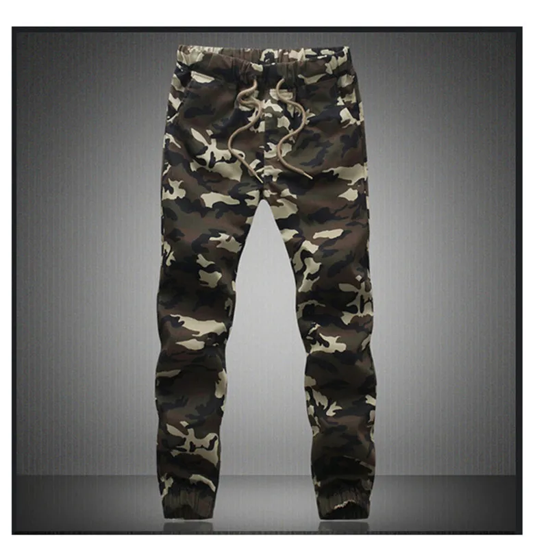 camo print joggers mens