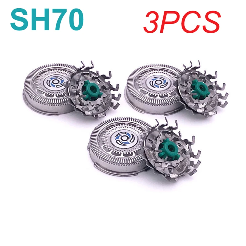 Сменная бритвенная головка SH70 3 шт. для Электробритва philips S7310 S7370 S7350 S7780 S7510 S7720 S7530