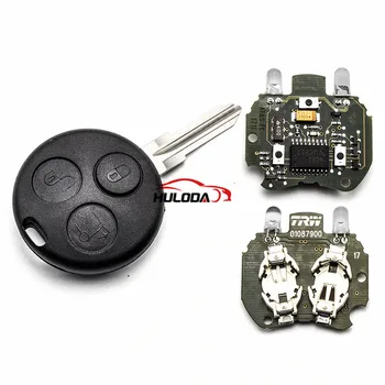 

For Benz original 3 button remote key with infrared ray (with two infrared ray hole in the key shell)