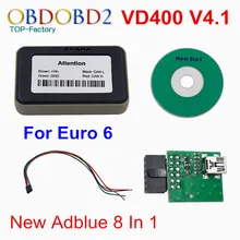 Best Quality Adblue VD400 V4 1 ADBLUE Emulator 8 in 1 Truck Diagnostic Tool Adblue 8in1