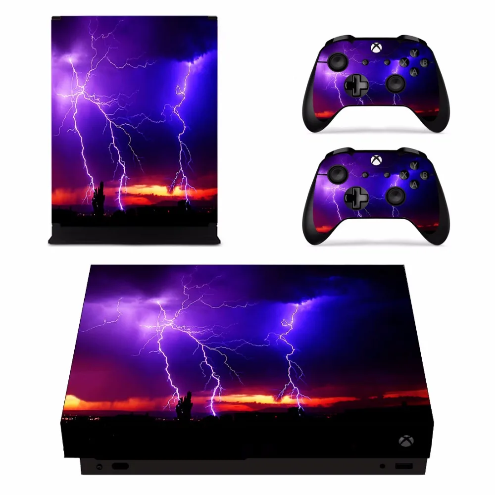 Индивидуальный дизайн съемная наклейка для Microsoft Xbox One X и 2 контроллеров