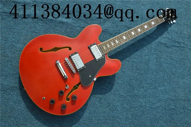 Best price at $264 Cheap Free Shipping, Wholesale and Retail Guitar, Electric Guitar Shop, F Hollow Hollow Body ES 335 Electric Guitar Guitar Antique Gui