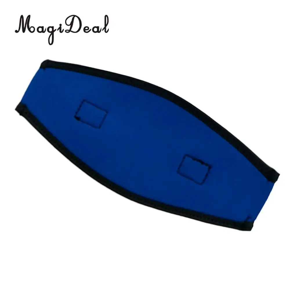 MagiDeal Comfort Neoprene Padded Underwater Scuba Diving Free Dive Snorkel Swim Mask Strap Cover Hair Wrap Replacement 