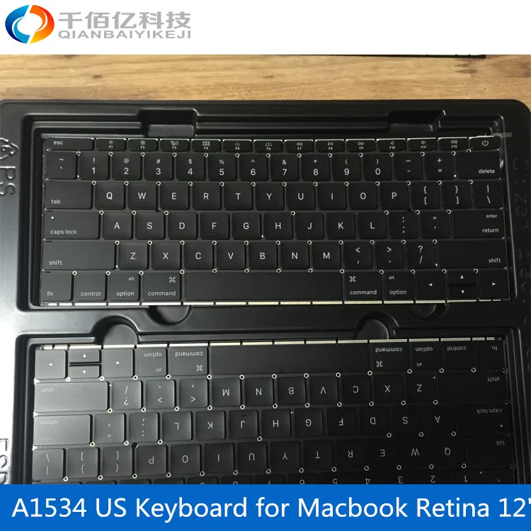 Laptop otiginal A1534 Keyboard for font b Macbook b font Retina 12 US keyboard 2016