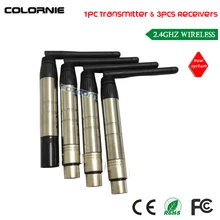 DHL 4 шт./лот беспроводной DMX512 передатчик и приемник LED свет контроллер dmx