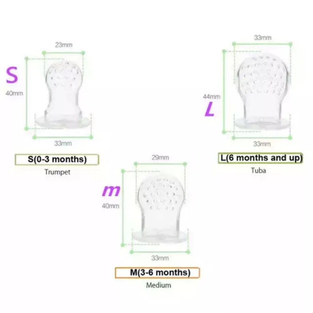 Силиконовый детский успокоитель младенцев Соска-пустышка Дети соски-пустышки подачи для домашних животных фрукты Ниблер для кормления кормушка для детских бутылочек, соски-пустышки