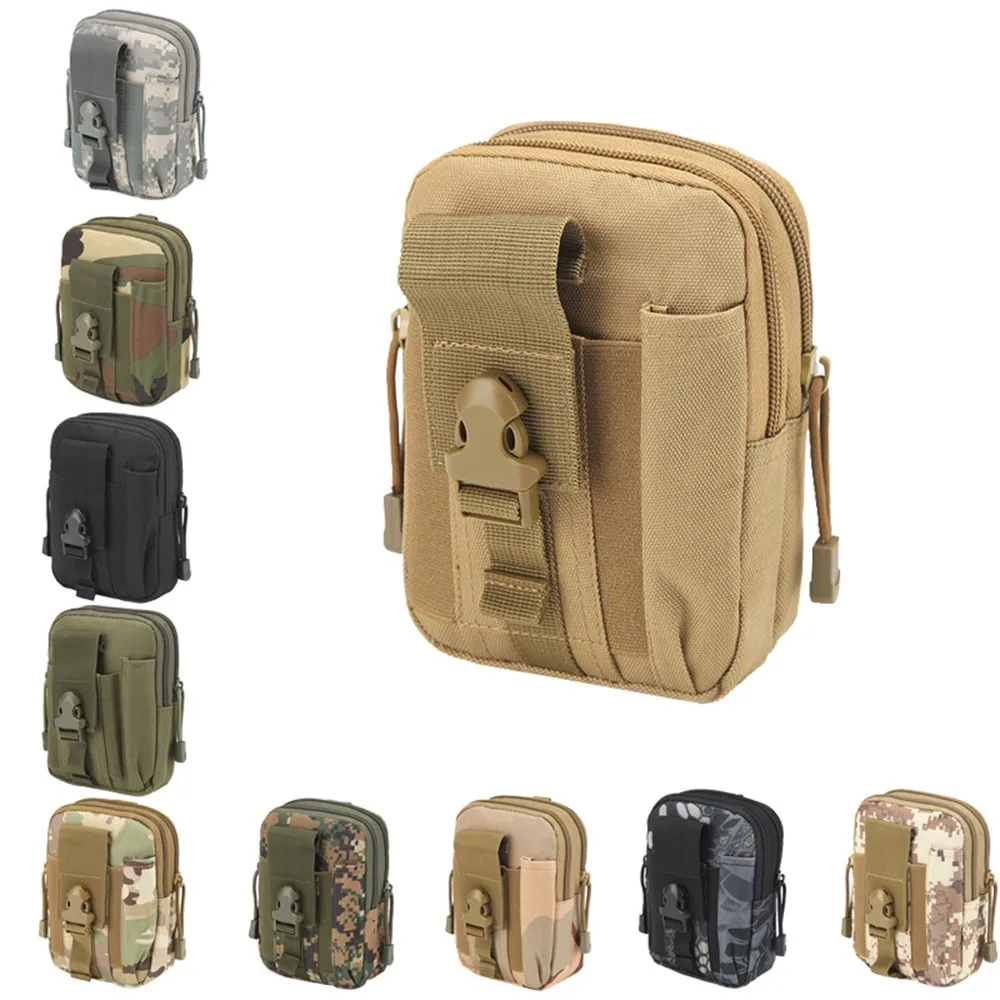 

Outdoor Camping Hiking Military Bag Tactical pack Belt Waterproof 1000D Oxford Multipurpose Hunting Tactical EDC Belt Waist Bag
