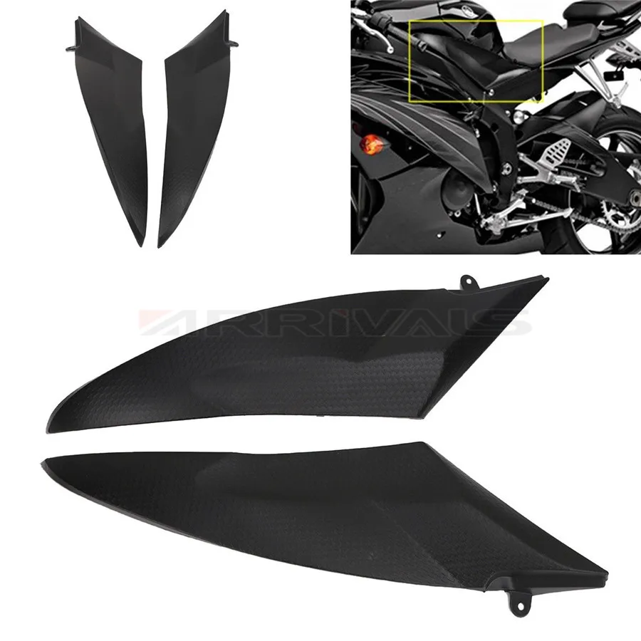 Боковые Крышки для бака, обтекатель для Yamaha YZF R6 2006 2007 YZF-R6 06 07 YZFR6, боковая крышка для бака