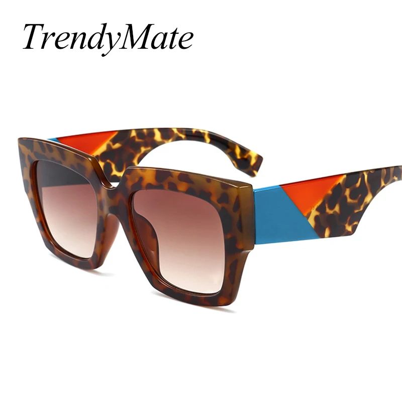 Очки солнцезащитные женские в стиле ретро квадратной формы 1301T|sunglass shades|designer