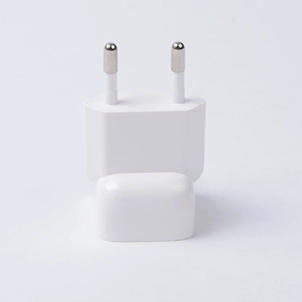 

Wall AC Detachable Electrical Euro EU Plug Duck Head for Apple iPad iPhone USB Charger MacBook Power