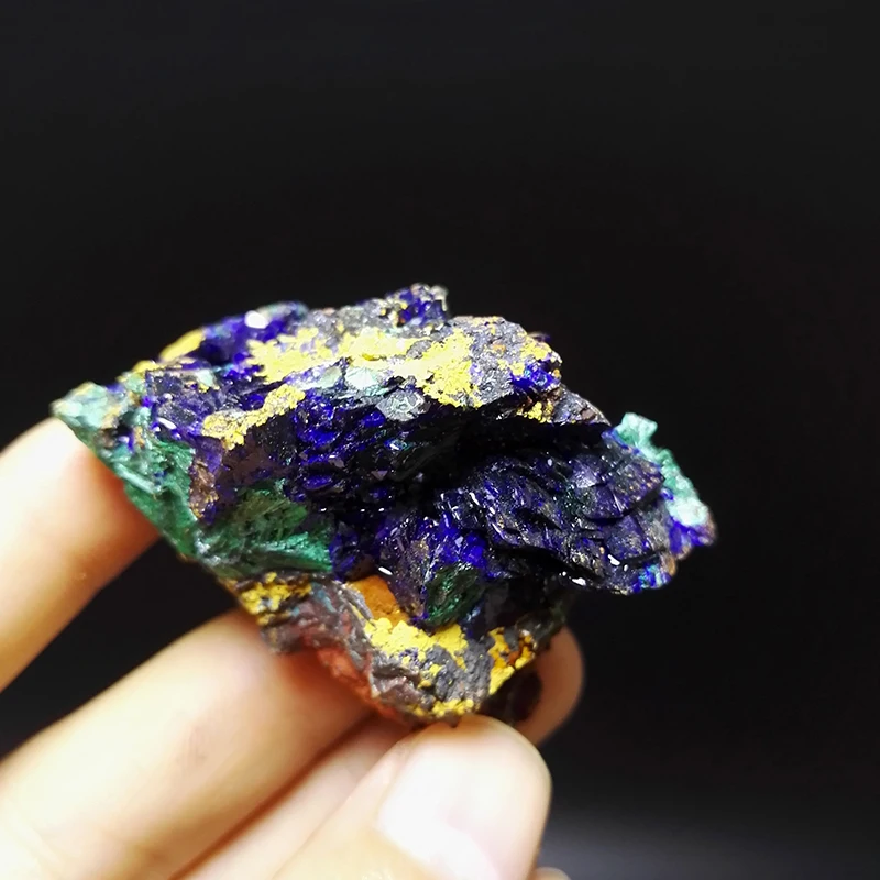 

56.2g NATURAL Stones and Minerals Rock AZURITE Malachite Crystal RARE UNIQUE Specimens A1-119