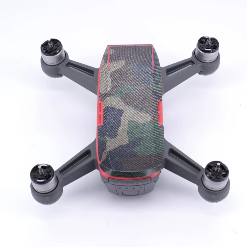 8 шт./партия 8 цветов камуфляжные наклейки на Дрон для DJI Spark Skin UAV ПВХ наклейки для DJI Spark аксессуары