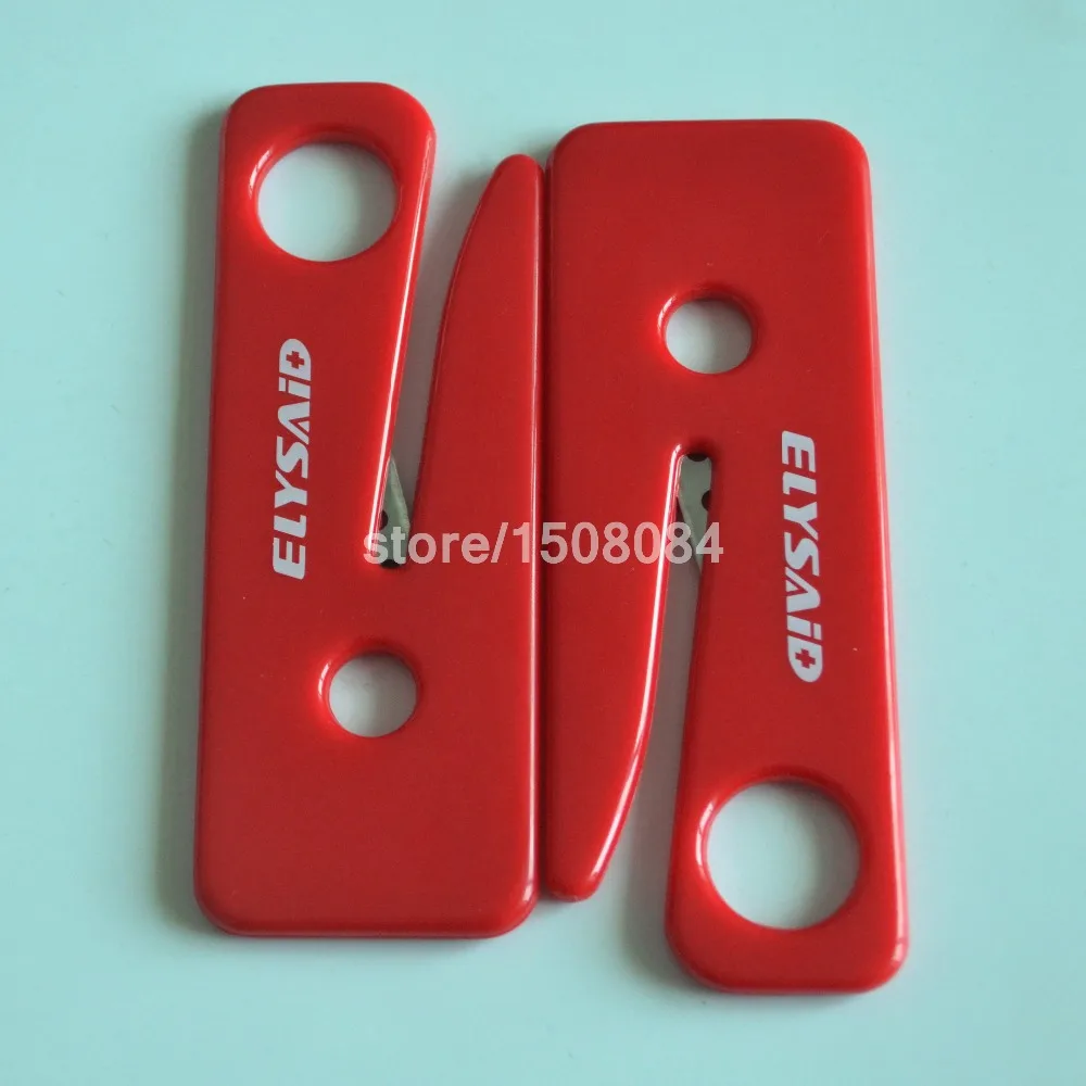 5Pcs Safety Emergency Seat Belt Cutter Automotive Escape Knife Outdoor Life-saving Equipment Stainless Steel Guarded Blade 2