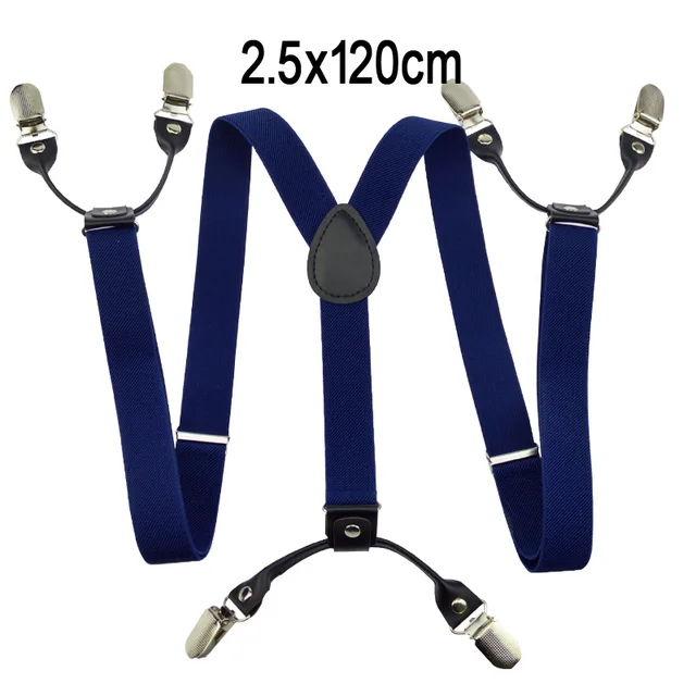 larger Men's suspenders casual Fashion braces High quality leather