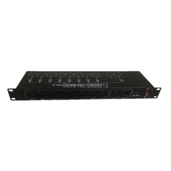 

Free Shipping 8 Routes DMX Signal Driver Amplifier DMX Splitter 8 Output Distributor 3pin DMX Sockets DMX512 Distribute Devices