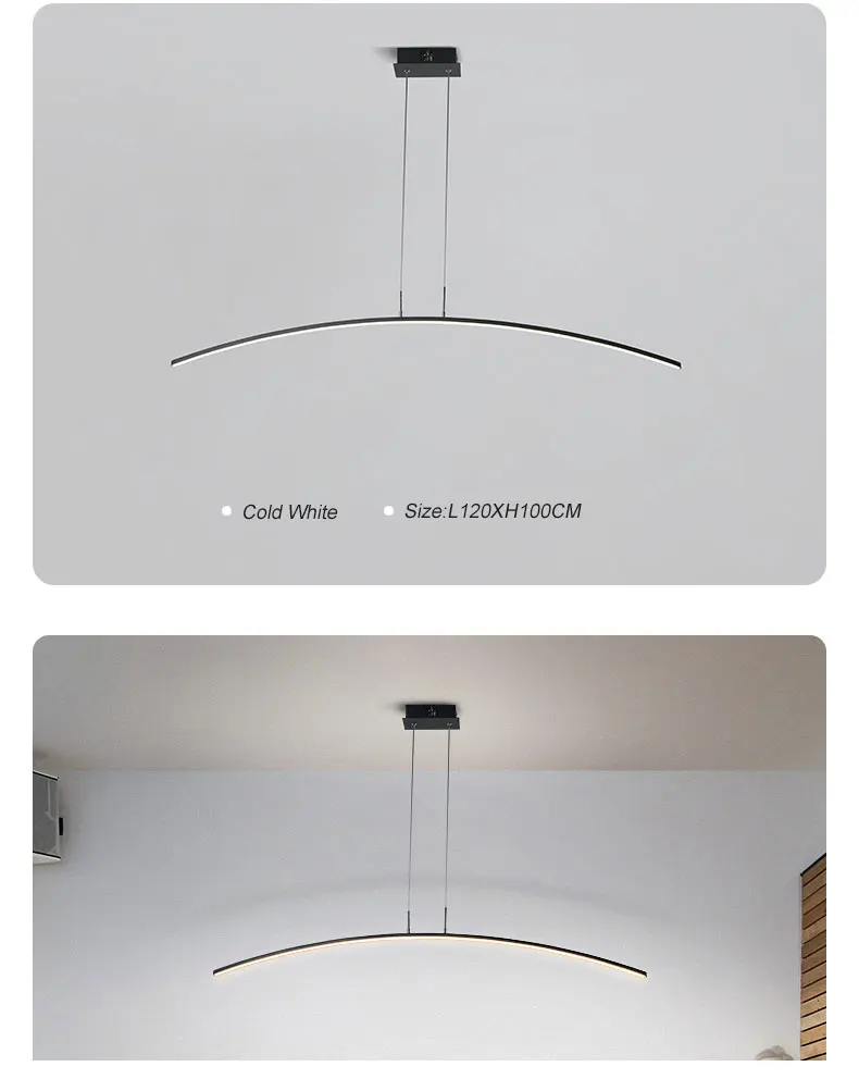 Lâmpadas para Sala de Jantar Luzes Pingente Escurecimento Cozinha Suspensão Luminária Nova Chegada Cabo Moderno Lâmpada Pendurada Led Mod. 136548 10 Cheap Luzes de pendentes