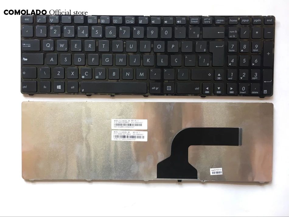 BR Brazil Keyboard FOR ASUS K53 X55A X52F X52D X52DR X52DY X52J X52JB X52JR X55 X55C X55U K73B NJ2 K54C K54L BR laptop Keyboard BR LAYOUT