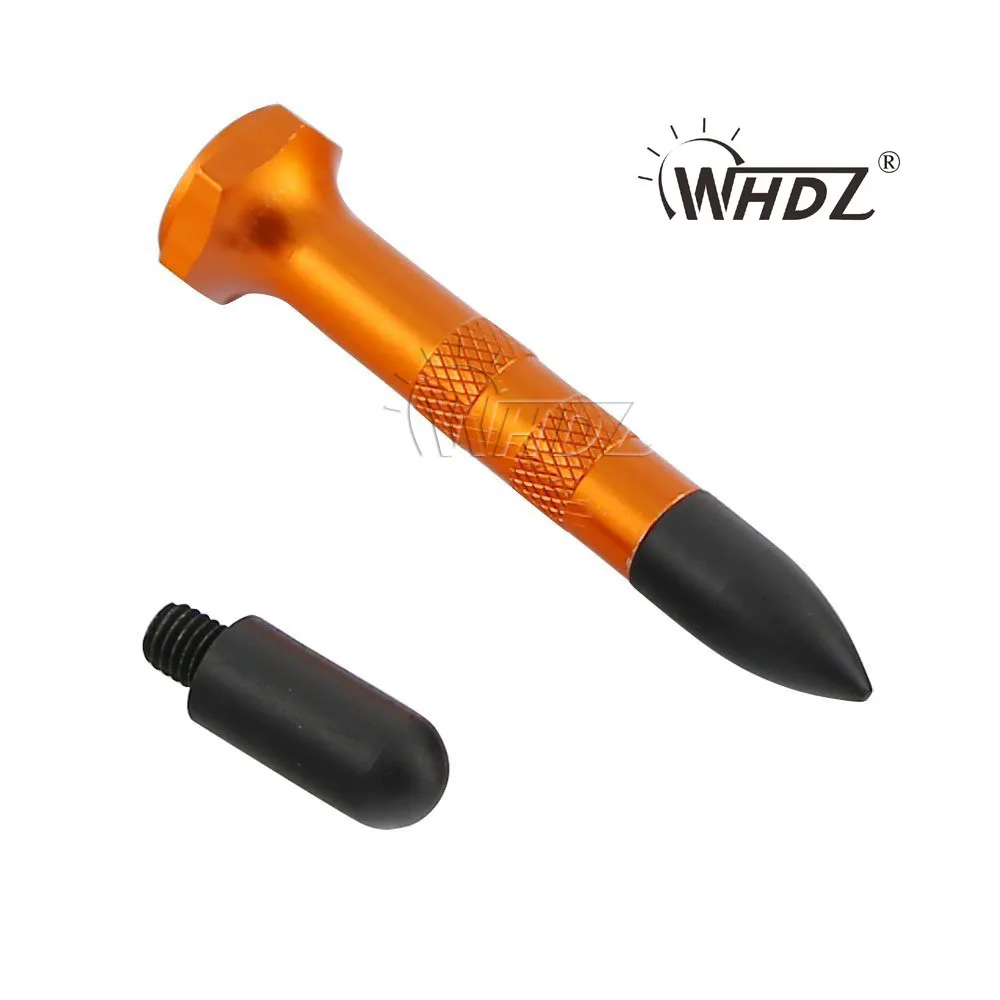 Aluminum Tap Down with 2 Screw-on POM Tip - Safe on All Painted Surfaces - PDR Tools Paintless Dent Repair Tools (1)