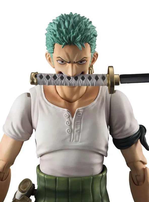 Японское аниме "ONE PIECE" оригинальная MegaHouse переменная экшн-фигурка героев-Roronoa Zoro PAST BLUE